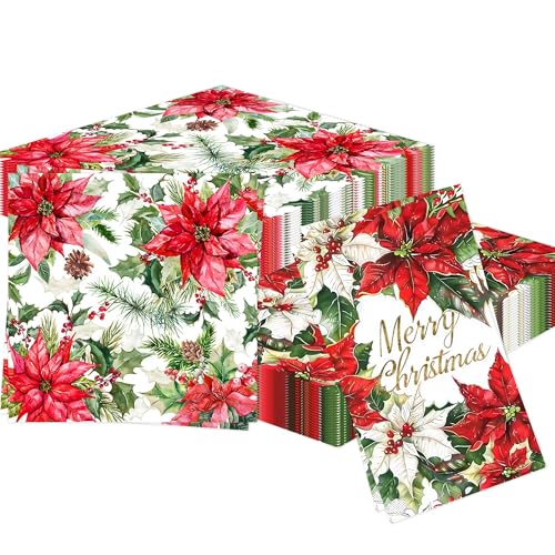 Serviettes Noël jetables Père Noël