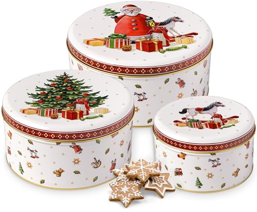 Villeroy & Boch - Winter Collage Ensemble de Boîtes à Biscui