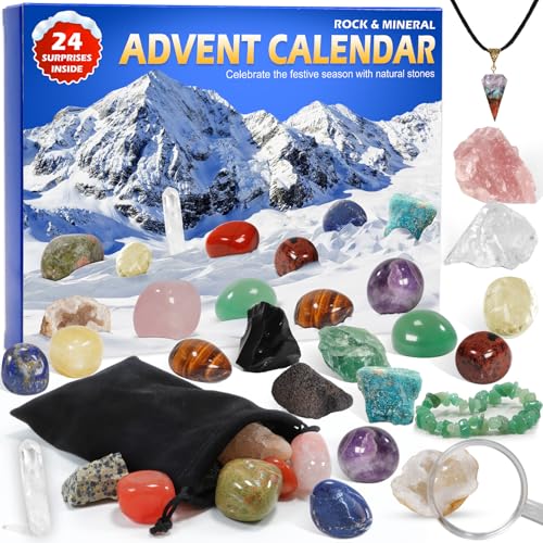 Pukamam Calendrier de lAvent 2026 Enfant Pierre Précieuse po