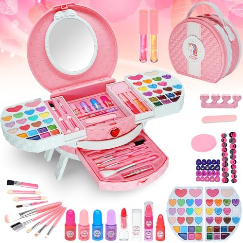 Mrabbitoo Maquillage Enfant Jouet Filles - Non Toxique Kit d