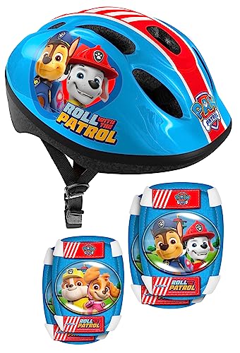 Combo Paw Patrol (Casque + Genouillères & Coudières)