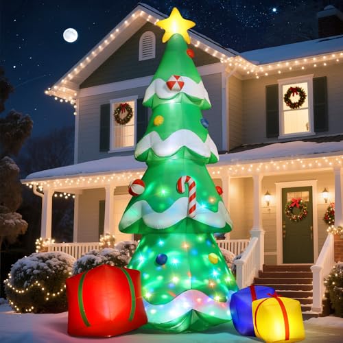Wothfav 427CM/14FT Décoration Noël Extérieur – Sapin de Noël
