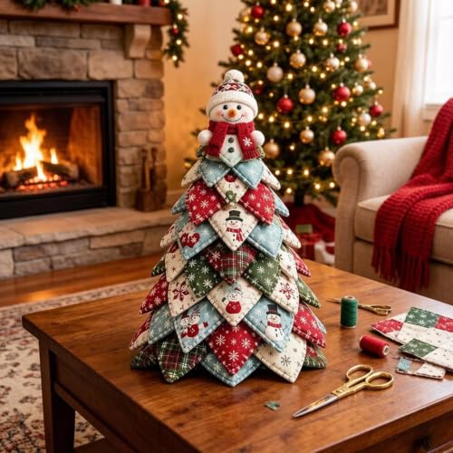 Kit De Bricolage pour Sapin De Noël Matelassé, Sapin De Noël