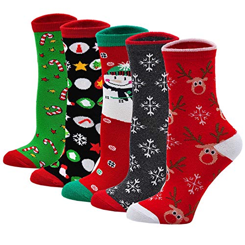 Chaussettes Noël Femme Motifs Animaux