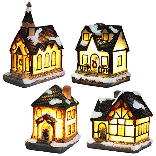 Villages de Noël miniatures