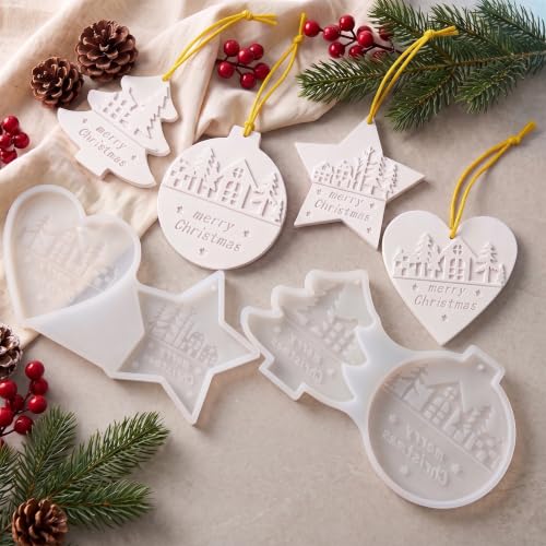 Moules Silicone Noël 4 Pièces
