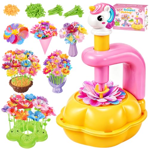 KAZATE Kit Création Bouquet de Fleurs DIY,Activité Manuelle