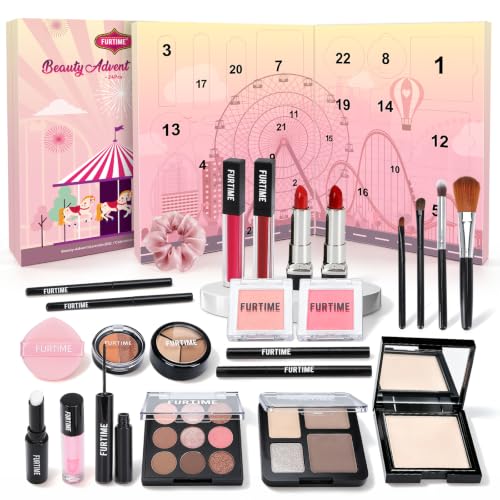 FURTIME Calendrier de lAvent 2026, 24 produits cosmétiques e