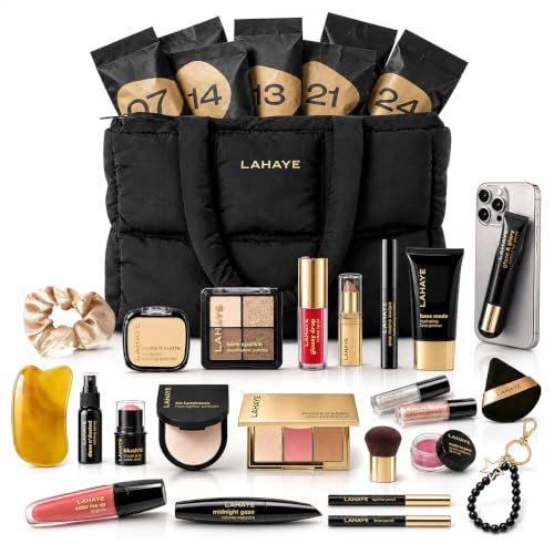 LAHAYE Calendrier de lAvent Beauty 2026-24 surprises de maqu