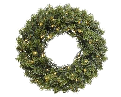 Couronne de l'Avent Sapin LED 40cm