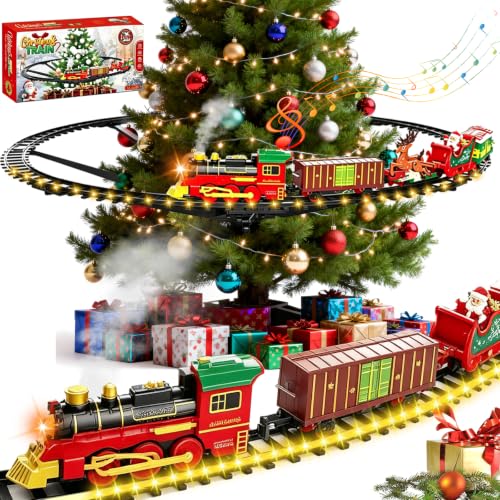 Train Noël Électrique LED Animé