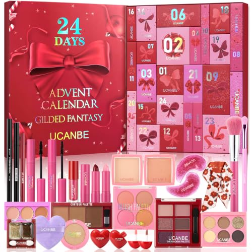 UCANBE Calendrier de lAvent Maquillage 2026, 24 Jours Coffre
