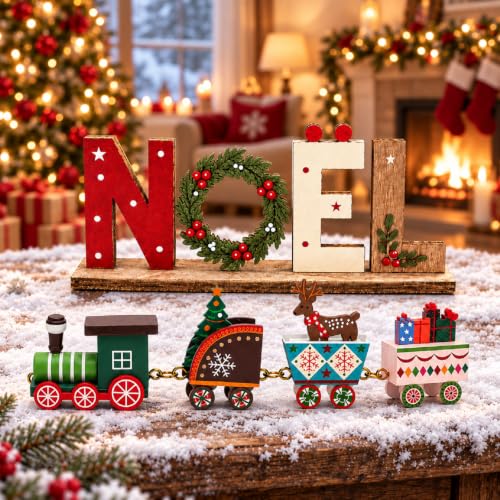 Décoration de table de Noël