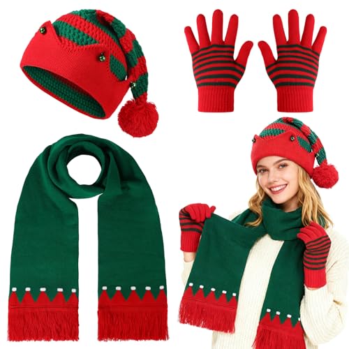 Ensemble Noël Lutin 3 Pièces Vert