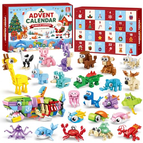 Viosmut Calendrier de lAvent 2026 Enfant, 24 Jours Calendrie