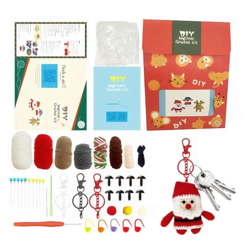 CHAOHAOKE Kit de crochet de Noël à faire soi-même - Pour déb