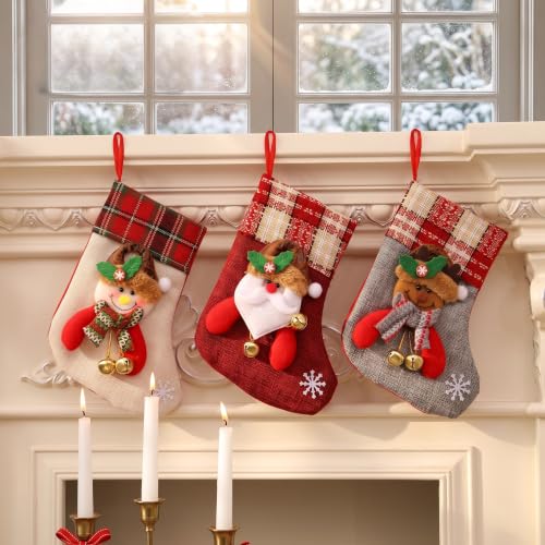Lot 3 Chaussettes Noël Velours