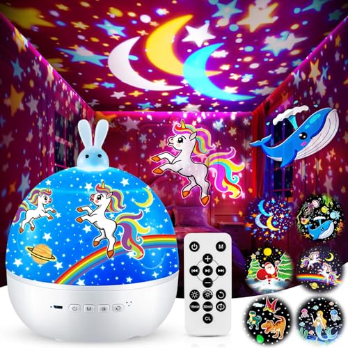 【Boite Cadeau】Kawaii Cadeau Bebe Fille, Veilleuse LED Proj