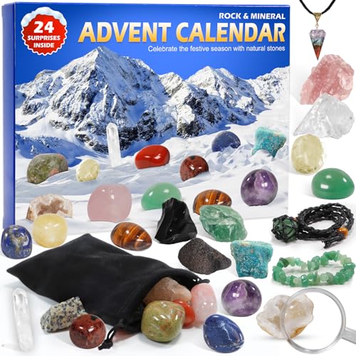 Pukamam Calendrier de lAvent 2026 Enfant Pierre Précieuse po