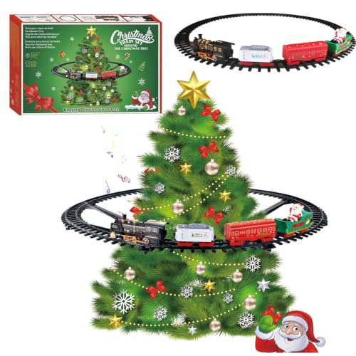 Train Électrique Noël avec Lumières