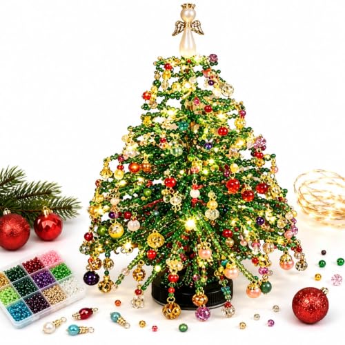 Générique Kit de bricolage pour sapin de Noël en perles, min