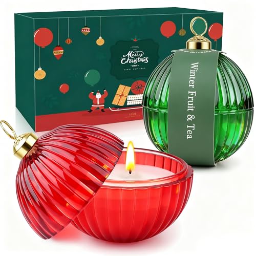 Bougies parfumées de Noël, Cadeaux pour femmes, Bougies en p