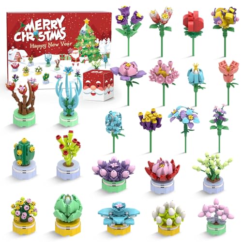Calendrier de lAvent Filles lot de 24 Blocs de Construction 
