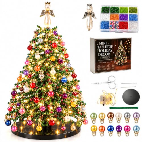 Kit de bricolage pour sapin de Noël - Perles de sapin de Noë