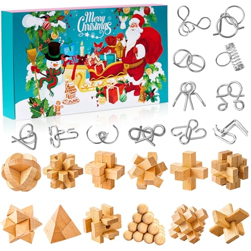 Calendrier Avent 2025 Casse-têtes Noël