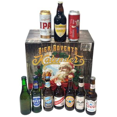 Calendrier de lAvent Kalender - 24 Bières du Monde + 1 Verre