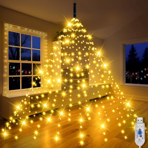 Uping Guirlande Lumineuse Sapin de Noël 400 Led 2mx20 Guirla