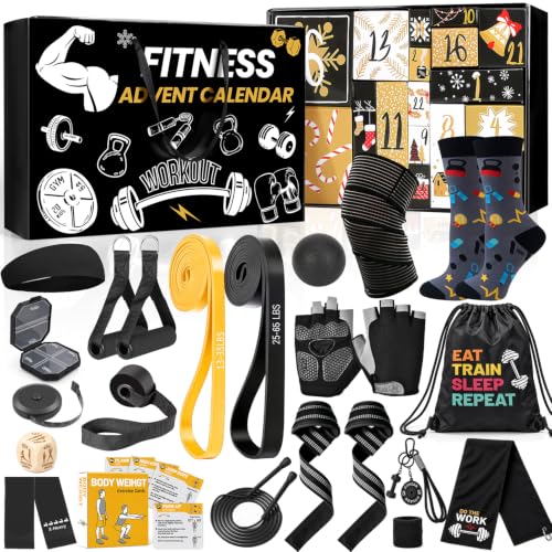iZoeL Calendrier de lAvent Homme Sport, Calendrier de lAvent