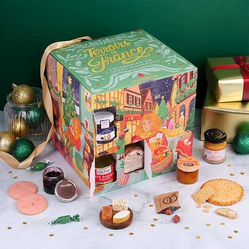 Calendrier de lAvent Cube des Terroirs de France - 24 spécia