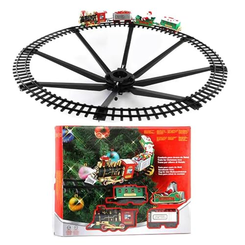 Jeu de train de Noël avec lumière sonore - Décoration darbre