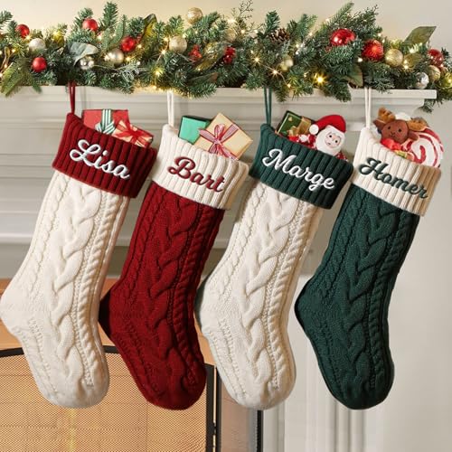 Chaussette de Noël personnalisée 46cm