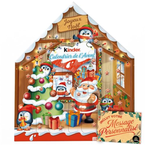 Calendrier de l’Avent Kinder Maison 2026 · 24 Chocolats Vari