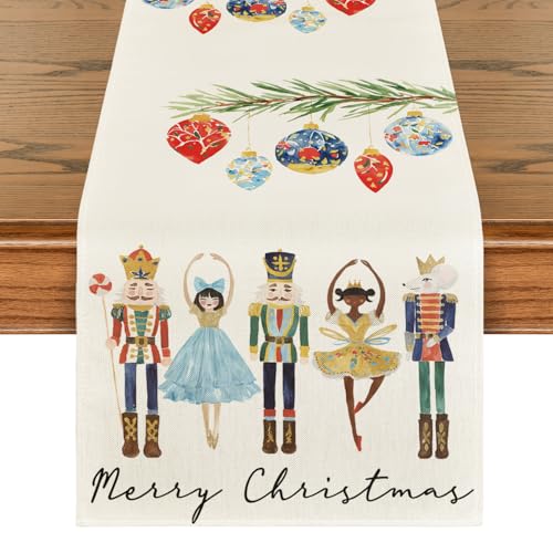 Chemin de Table Noël Moderne 40x140cm