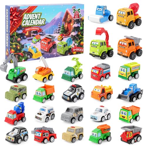 Calendrier Avent 24 Voitures Enfants