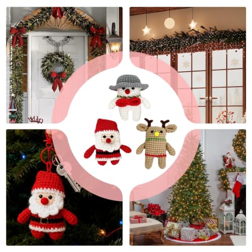 CHAOHAOKE Kit de crochet de Noël à faire soi-même - Pour déb