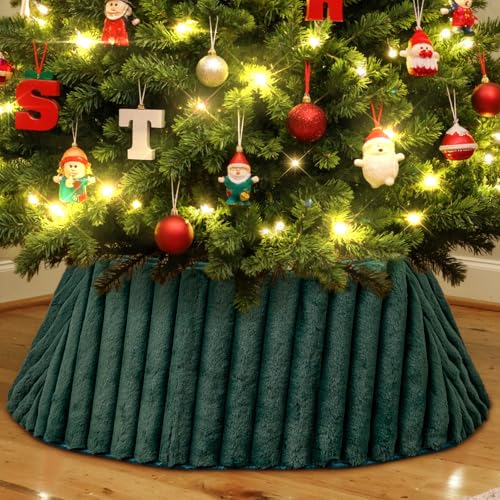 Lanpn Jupe de Sapin de Noël 75cm, Panier de Base de Sapin de
