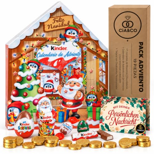 Calendrier de lAvent Kinder Maison 2026 + Carte Personnalisé