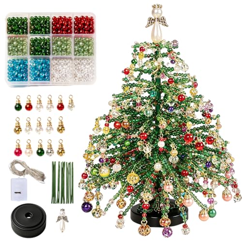 Bztezml Kit de Bricolage pour Sapin de Noël en Perles,