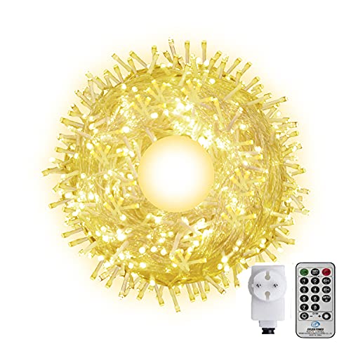 CORST Guirlande lumineuse dextérieur de 100m Longue guirland