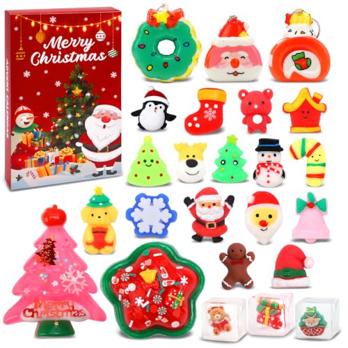Calendrier Avent Squishy Noël 2026