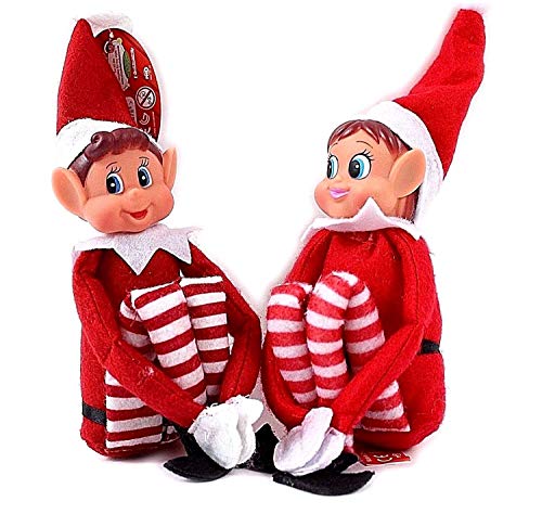 Glow Wholesale Elfie (garçon) et Elvie (Fille) Lot de 2 Figu