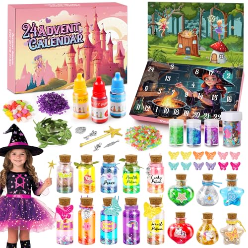 Gaeymy Calendrier de lAvent Enfant Maison, 2026 Kit Potion M