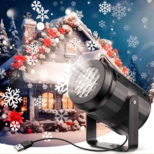 Projecteur LED Noël Étanche Multicolore