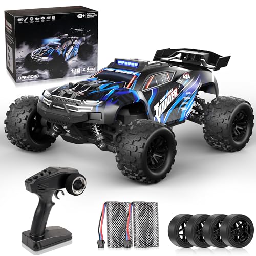 Voiture Télécommandée Tout Terrain - 1:18 High Speed 4WD Rc 