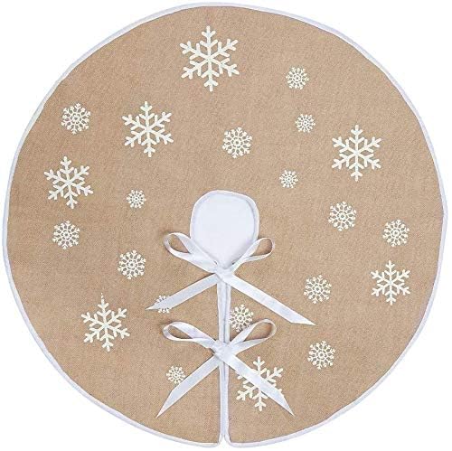 Jupe Sapin Noël Toile de Jute 75cm