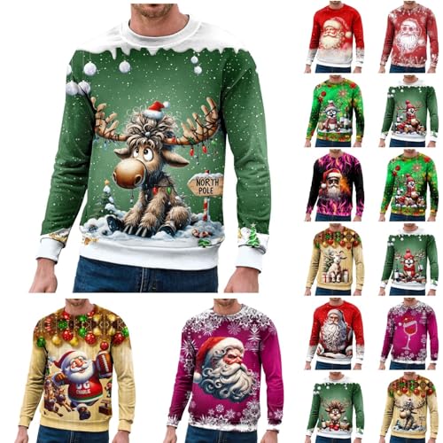 Générique Pull de Noel Homme-Pull de Noël 3D Rigolo - Cadeau
